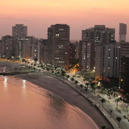 Kitnet Frente Ao Mar Apartamento São Vicente Exterior foto
