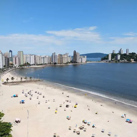Kitnet Frente Ao Mar Apartamento São Vicente Exterior foto